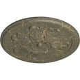 thumbnail image 3 of Ekena Millwork 12 3/4"OD x 7/8"P Legacy Acanthus Ceiling Medallion (Fits Canopies up to 3 1/2"), Hand-Painted Witch Hazel Crackle, 3 of 8