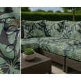thumbnail image 7 of Soimoi 56 Inch Wide Waterproof Taffeta Fabric by 5 Yard | Green Tropical Theme | Outdoor Use for Furniture Covers, Umbrellas, Patio Decor & More, 7 of 7