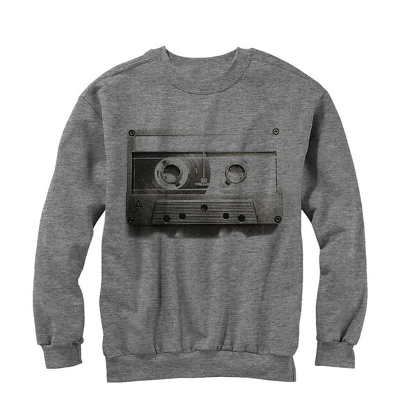 Men's Lost Gods Cassette Tape Sweatshirt Athletic Heather 2X Large