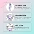 thumbnail image 3 of ARVALILS 925 Sterling Silver June Birthstone Charm, Birthday Pendant for Bracelets & Necklaces, 3 of 7