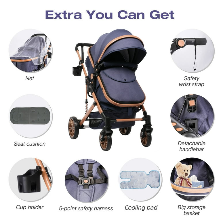 Pushchair with suspension 2025