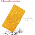 thumbnail image 7 of Compatible with iPhone 11 Case with Card Holder Leather Flip Folio Case Retro Embossing with Kickstand Magnetic Protective Cover Wallet Case for iPhone 11 6.1 inch Yellow XCM, 7 of 7