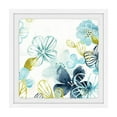 thumbnail image 2 of Marmont Hill Aqua Flora II Framed Painting Print, 2 of 4