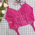 thumbnail image 3 of Camisola pequeña para mujer, ropa interior y exterior, sujetador trasero de belleza de verano, ropa interior de una pieza, base de traje con almohadilla en el pecho, 3 of 6