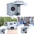 thumbnail image 1 of RV Power Outlet Panel Box Electrical Receptacle Panel Rainproof Enclosure 50Amp NEMA 14 50R, 1 of 7