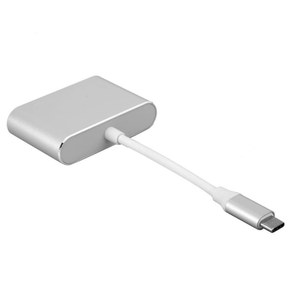 Base De Conexión Tipo C Con , VGA Y Resolución 4K, Modo Alternativo DisplayPort Para Video De Ultra Alta Definición