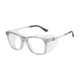 thumbnail image 1 of Gafas de gafas para ojos de la moda Marco gris transparente, 1 of 8