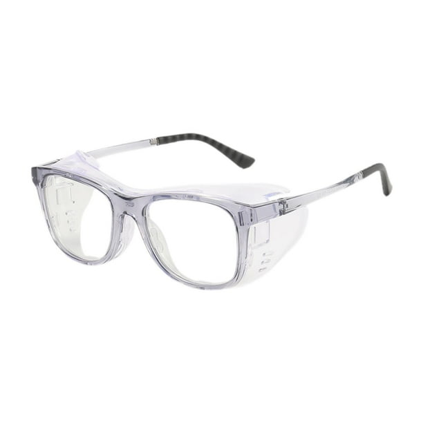 Gafas de sol antideslizantes para hombre y mujer, ligeras, a la moda, para adultos Marco gris transparente
