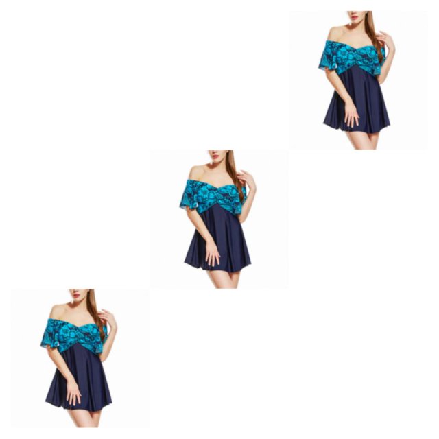 Jumpingount Elegante traje de baño para mujer: siéntete segura y hermosa en la playa Cómodo traje de baño de secado rápido para mujer Canglan Type1 NO1