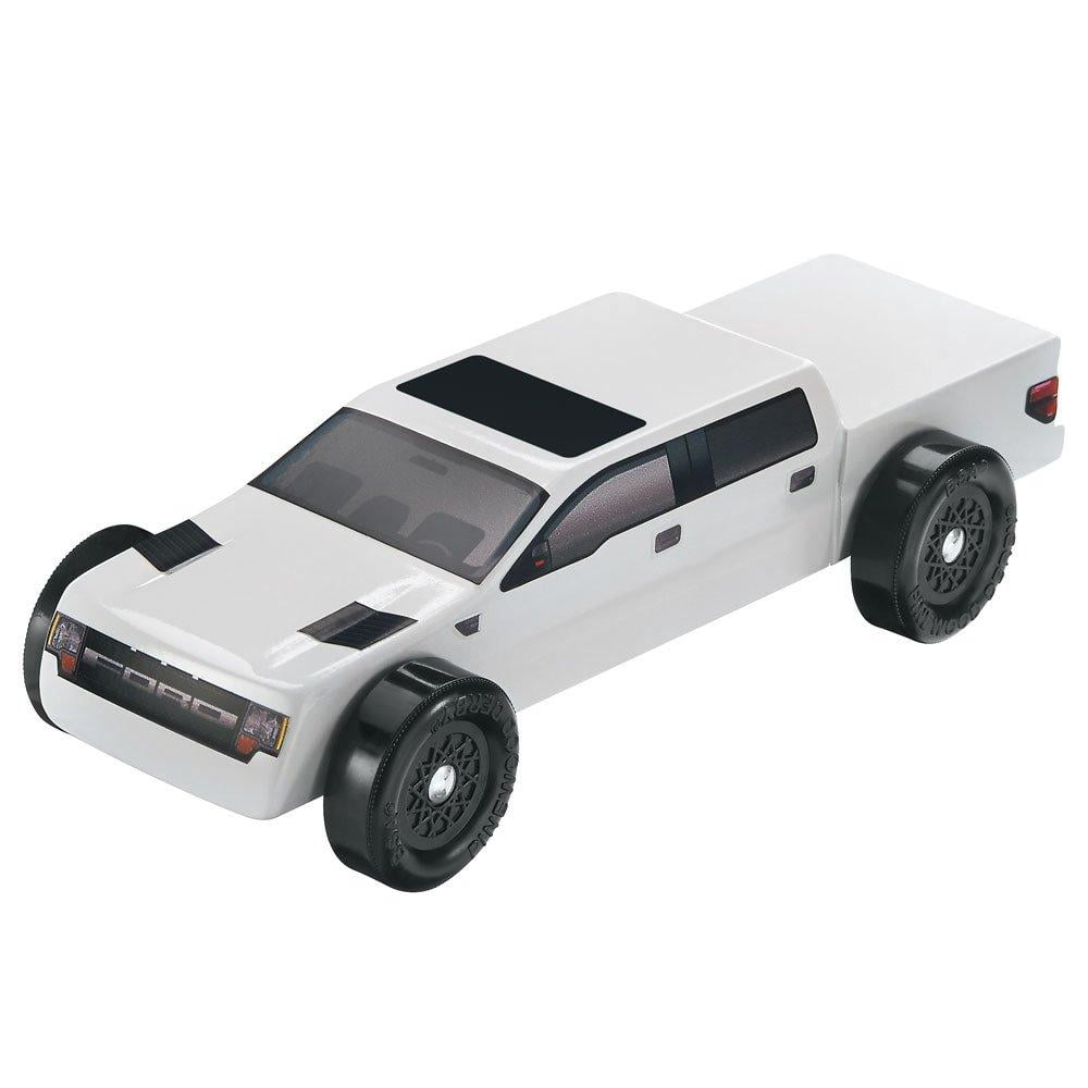 Revell Ford F-150 SVT Raptor Racer Kit Pinewood Derby Vehicle Kit -  Walmart.com