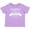 Lavender, variant on Injustice Anywhere is a Threat to Justice Everywhere- Martin Luther King Jr. Boys or Girls Toddler T-Shirt