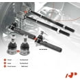 thumbnail image 2 of A-Premium 6Pcs Suspension Kit, Inner Outer Tie Rod End, Front Lower Ball Joint, Compatible with Ford Mustang 1994 1995 1996 1997 1998 1999 2000 2001 2002 2003 2004, 2 of 9