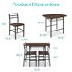 thumbnail image 2 of Juego de comedor moderno Best Choice Products de 3 piezas con almacenamiento, 2 of 7