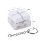 thumbnail image 3 of Keys Keyboard Inglet Keychain Con LED Light Clicker (Byle B) White, 3 of 3
