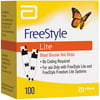 Freestyle Lite Blood Glucose Test Strips 100 Count (2 Pack)
