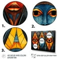 thumbnail image 3 of Designart "Patterns from African Tribes II" African Wall Art Print, 3 of 5