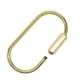 thumbnail image 5 of 2x6 Uds, Llavero De Bloqueo De Tornillo De Latón Duradero, Llavero, Anillo Colgante Artesanal Creativo Gloria Llavero de bloqueo de tornillo, 5 of 9