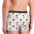 thumbnail image 5 of Balery Different Mushrooms Men's Boxer Briefs, Soft and Breathable Cotton Underwear with nylon Waistband-Medium, 5 of 9