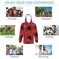 thumbnail image 5 of Vsdgher Spider Hoodie Youth Classic Hooded Pullover Sweatshirts Essentials Hoodie for Children (s-xl)-Medium, 5 of 6