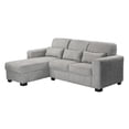 thumbnail image 2 of Sofá Love Chaise Izquierdo en L Eros 3 Plazas Gris para Sala, 2 of 8