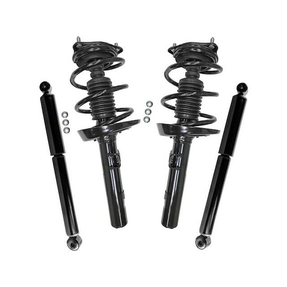 Front and Rear Suspension Strut and Shock Absorber Assembly Kit - Compatible with 2016 - 2020 Honda Civic 2017 2018 2019