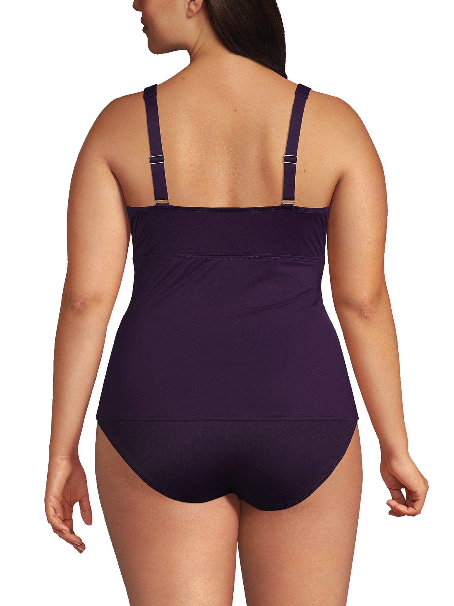 lands end plus size tankini tops