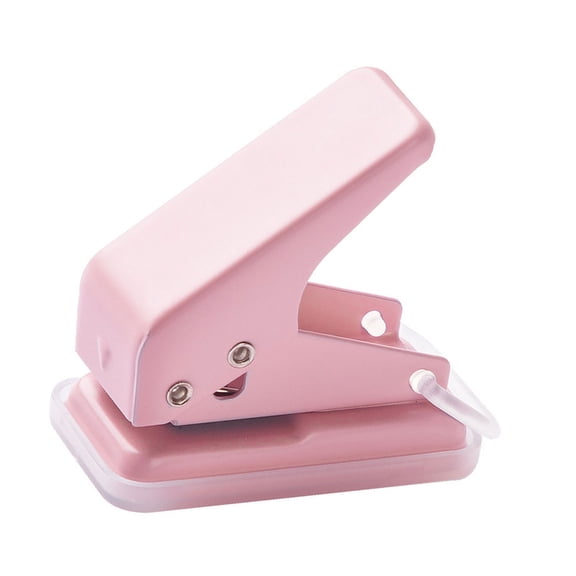 Handheld Hole Punch Small Punching Pliers 6mm Single Hole Punch for Paper