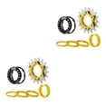 thumbnail image 4 of Transemion Single 1 Speed Cassette Cog Durable Fixed Gear Conversion Set for 7-10s Hubs Gold 17T 2Set, 4 of 6