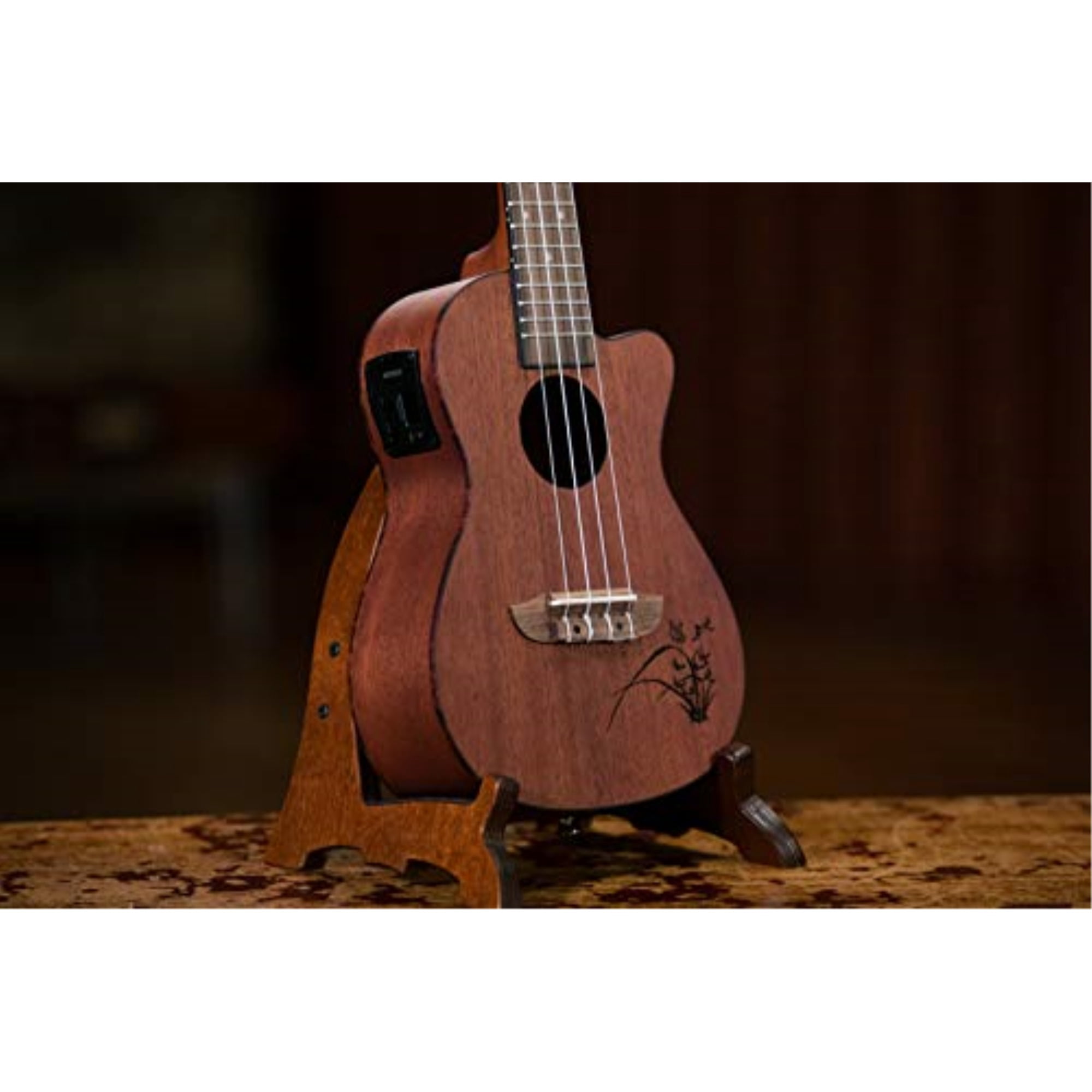 Bonfire Series Concert Acoustic-Electric Ukulele