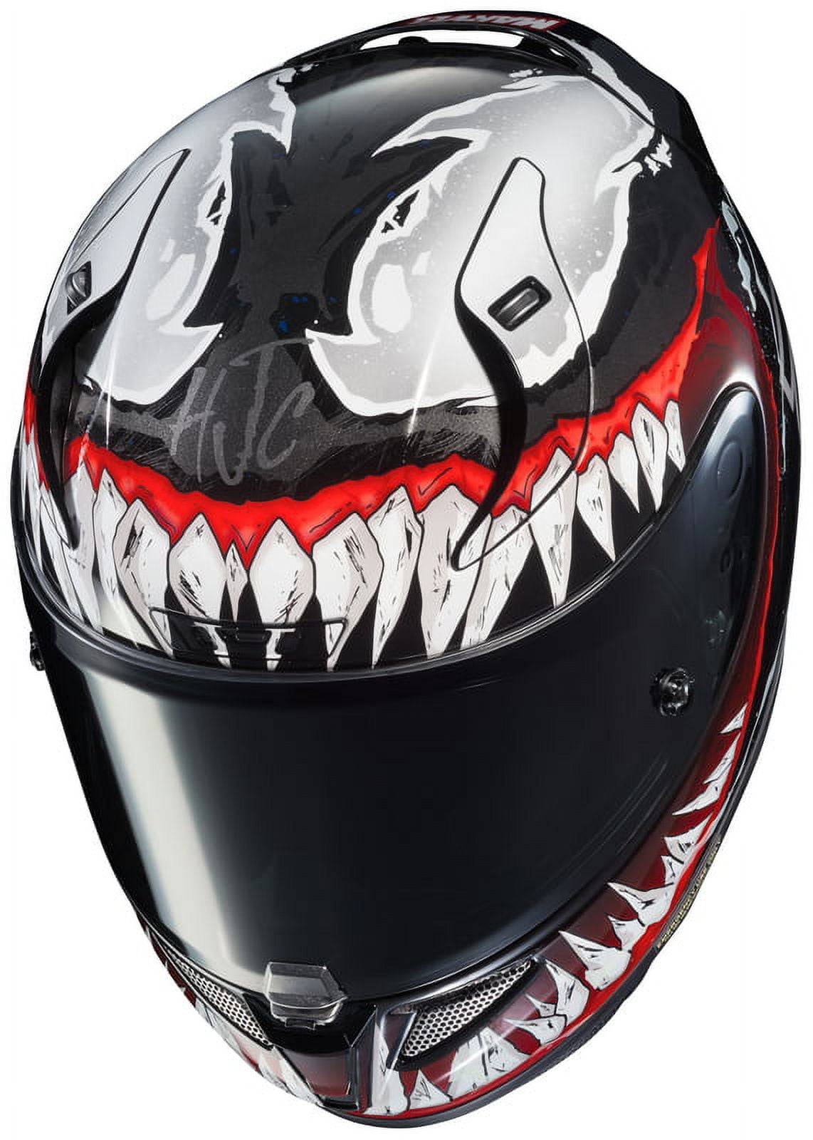 HJC RPHA-11 Pro Venom 2 Motorcycle Helmet Black/Red/White XL