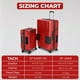 thumbnail image 4 of Juego de equipaje Tach V3.1 Hard Shell, 2 piezas, 20 y 28 pulgadas, rojo vino, 4 of 5