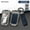 gun blue buckle, variant on For Toyota D 2/3/4 buttons key case RAV4 Camry 55 Yaris Hybrid Auri Key Case Zinc alloy+leather Car Holder Shell Key Cover Case