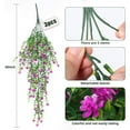 thumbnail image 2 of Artificial Hanging Plants Artificial Fall Flowers Faux Autumn Plants Faux Hanging Plants Artificial Plants UV Resistant Fake for Indoor Outdoors Fake Plants for Home Garden Party Bedroom(Salmon), 2 of 4