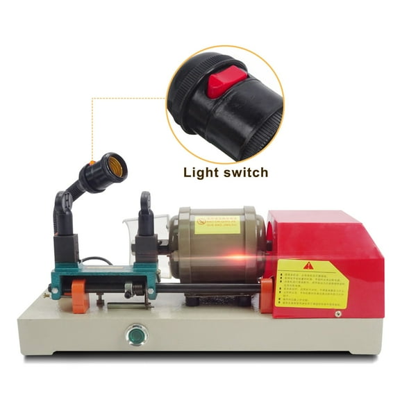 MOPHOTO 110V Key Duplicating Machine, Key Guide Key Reproducer Reproducing Cutter