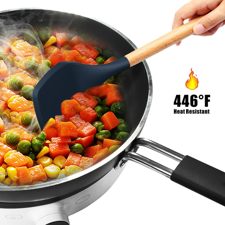 14 Pcs Silicone Cooking Utensils Kitchen Utensil Set - 446°F Heat