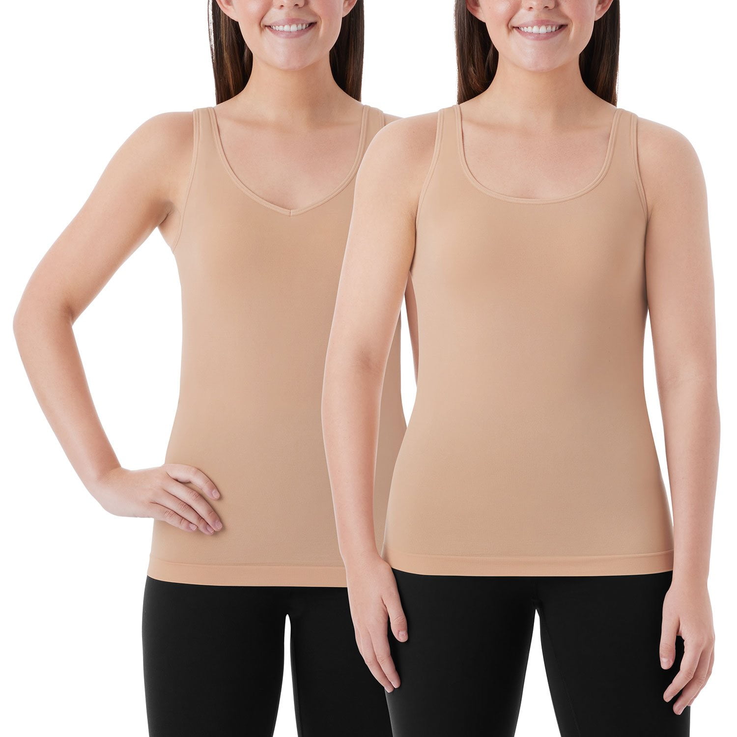 Member's Mark Women's 2-Pack Seamless Reversible Cami
