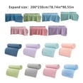 thumbnail image 5 of Cooling Fabric Season Quilt Soft Texture Easy Foldable Home Decorations, 5 of 21