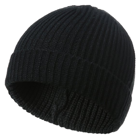 Winter Beanie for Men and Women (Black)