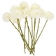 thumbnail image 1 of 12 piezas Flores artificiales de plástico Dandelion flores de flores realistas Flores de flores artificiales artesanía, 1 of 5
