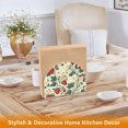 thumbnail image 6 of Yayeee Napkin Holder for Table Set of 2 Kitchen Paper Tissue Organization, Small Strawberry Pattern, 6 of 8
