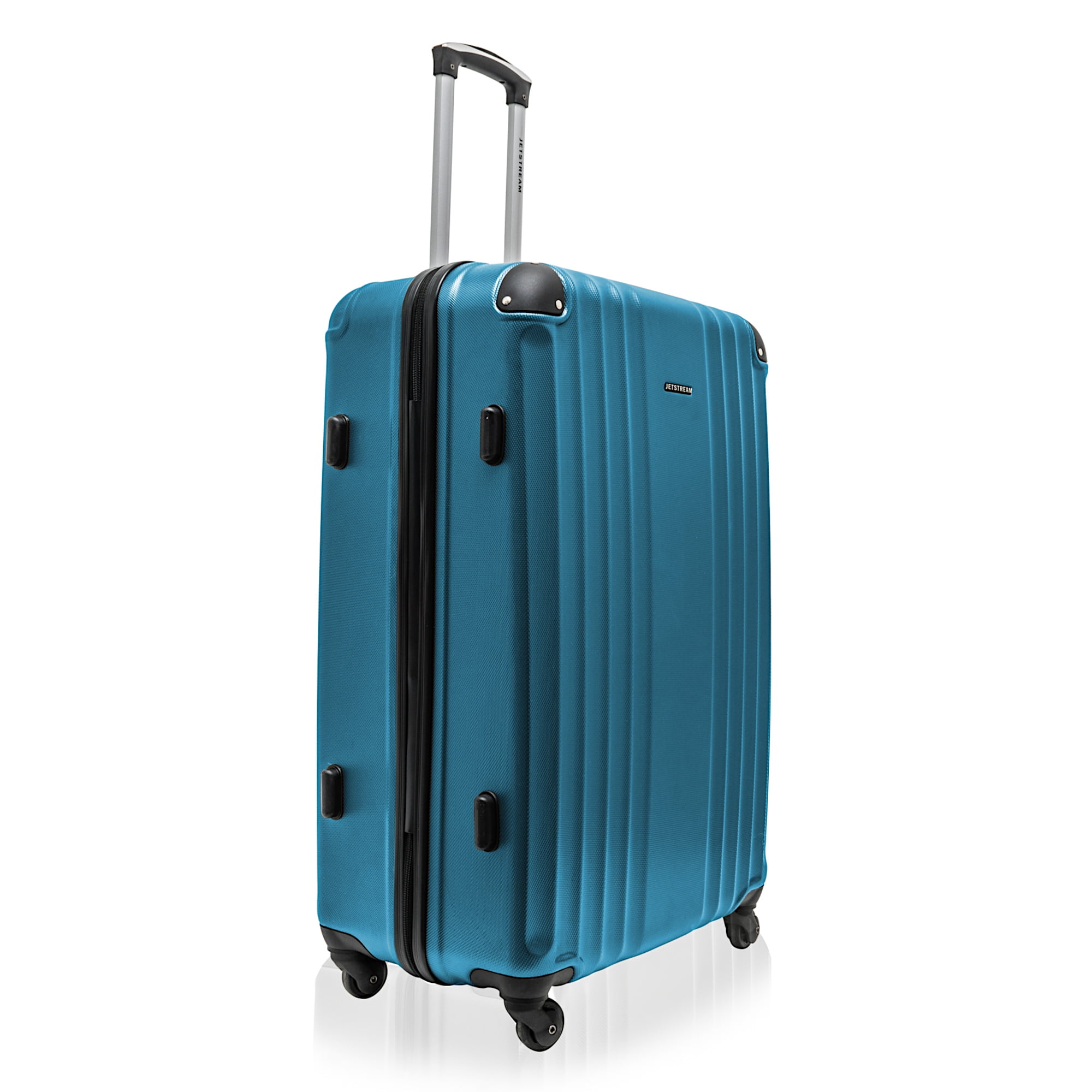 Jetstream 28-inch Hardside Rolling Spinner Checked Luggage, Teal