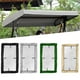 thumbnail image 1 of Toldo Para Columpios De Patio Funda resistente de ripstop para columpios de jardín, sillas y patios exteriores, de 191x120x18 cm, para protección contra la lluvia y el sol (negra, 1 pieza). Rkxzt, 1 of 9