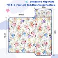 thumbnail image 5 of Pioneer Flower Floral Print Pattern Toddler Nap Mats for Kids Preschool,Sleeping Mat Bag or Kids,Toddler Sleeping Bag,Toddler Nap Mat or Daycare, 5 of 6