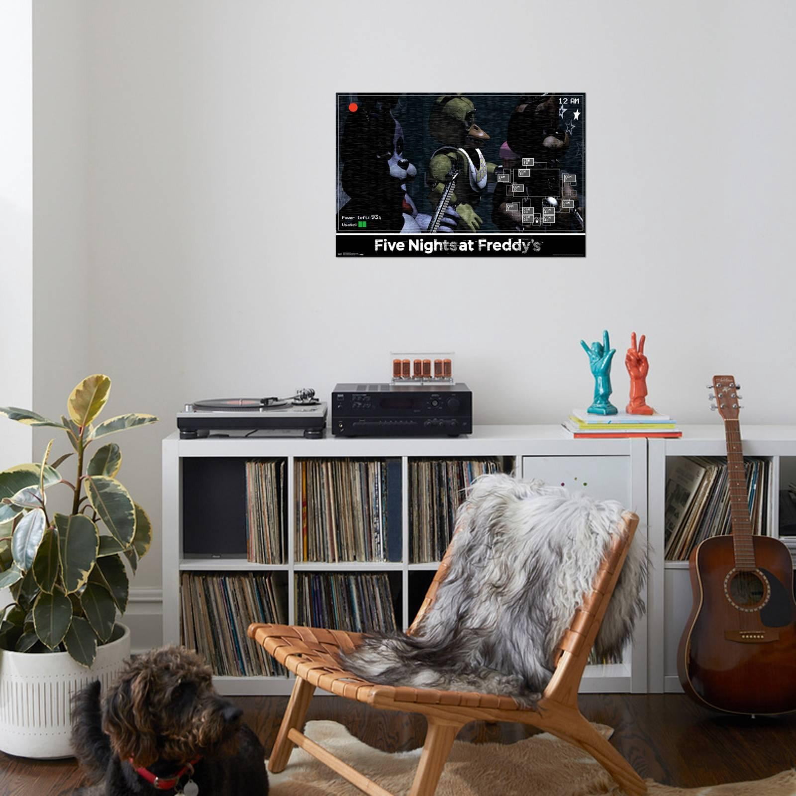 Five Nights at Freddy's - Show Stage Canvas Wall Poster, 22.375" x 34"