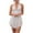 Silver, variant on Wancir Women's Sequin Dress Spaghetti Strap Sexy Deep V Neck Backless Glitter Club Party Skater Swing Mini Dress