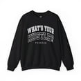 thumbnail image 4 of WHAT'S YOUR HUSTLE? "FOREVER" College Crewneck Sweater | Heavy Cotton | 3 COLORS, 4 of 9