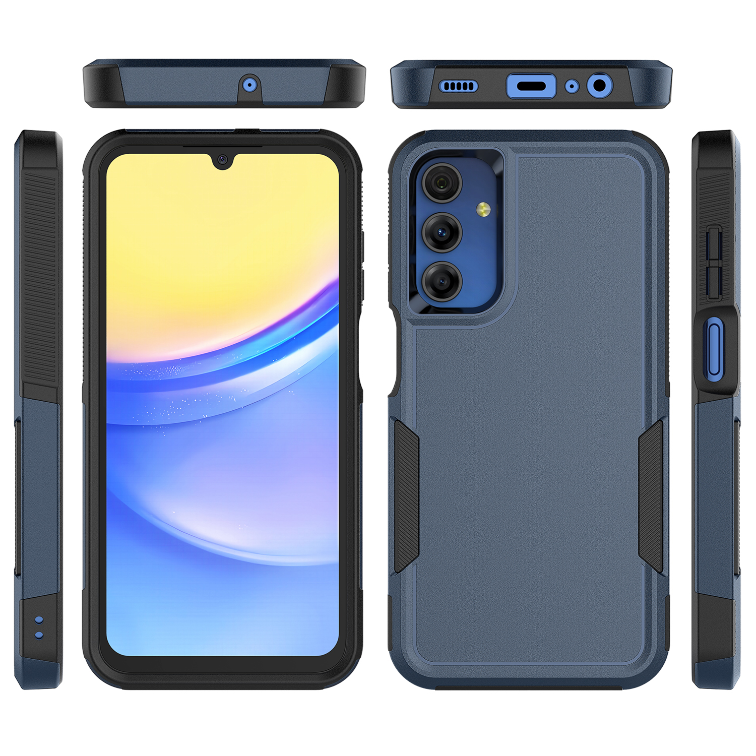 Ebizware Samsung Galaxy A15 5G Case, Blue photo 7