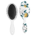 thumbnail image 2 of Retro Lemon & Bees Hair Brush - Smoothing Brush with Flexible Bristles for Women & Kids, Tames Frizz & Prevents Breakage, 2 of 5