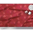 thumbnail image 2 of Soimoi Poly Georgette Fabric Texture & Autumn Leaves Print Fabric by Yard 42 Inch Wide, 2 of 3