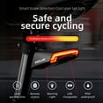 thumbnail image 3 of Meilan X5 luz trasera bicicleta remoto inalámbrico luz giro Meilan Luz trasera de bicicleta, 3 of 7